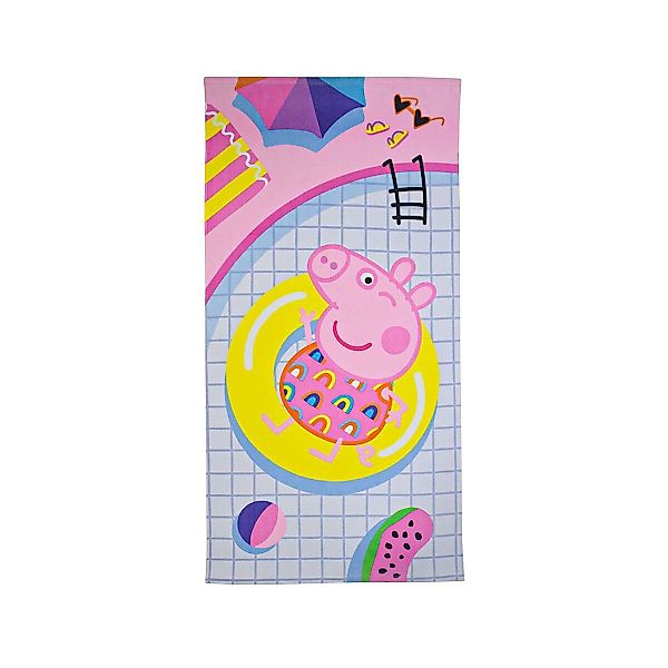 Peppa Pig Badetücher Peppa Wutz Strandtuch günstig online kaufen