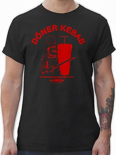 Shirtracer T-Shirt Original Döner Kebab Logo I Döner Kebap I Döner Geschenk günstig online kaufen