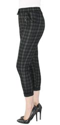 dy_mode Stoffhose Damen Stoffhose kariert – günstig online kaufen