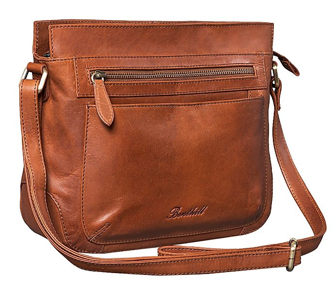 Benthill Umhängetasche Echt Leder Damen Schultertasche günstig online kaufen