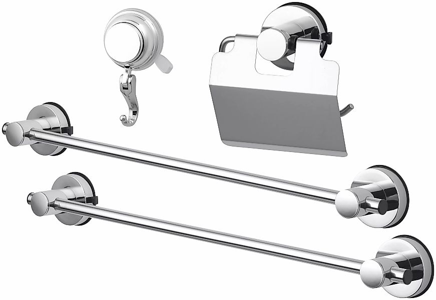 GSW Badaccessoire-Set »HOOKIE System® 4-teilig«, (Set, 4 tlg.), Intelligent günstig online kaufen