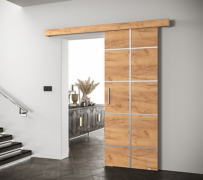 MOEBLO Schiebetür AGRA III (mit/ohne Soft-Close-System, günstig online kaufen