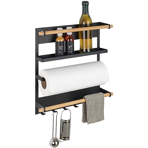 Wenko Küchenregal Magna Schwarz günstig online kaufen