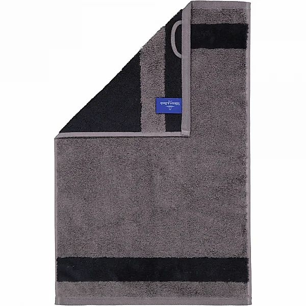 Villeroy & Boch Handtücher Luxury Double 2560 - Farbe: graphite - 79 - Gäst günstig online kaufen