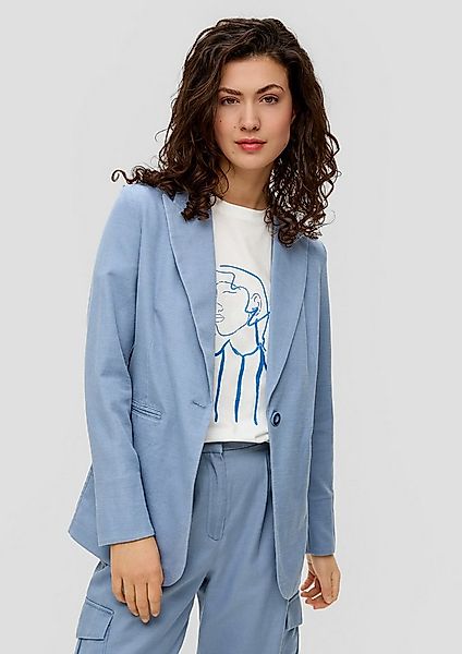 s.Oliver Jackenblazer Indoor-Blazer Blazer aus Twill günstig online kaufen