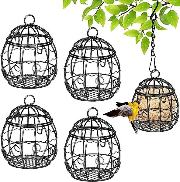 LuxusKollektion Vogelhaus Vogelfutterstation Metall Wildvogel Futterspender günstig online kaufen