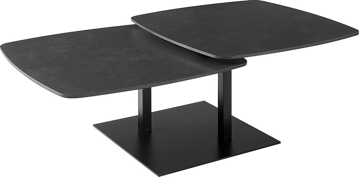 OTTO home Couchtisch Orsini, mit verschiebbarer Tischplatte in Steinoptik, günstig online kaufen