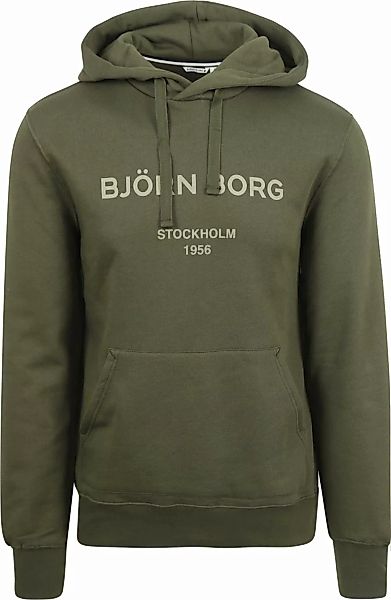 Björn Borg Logo Hoodie Grün - Größe XL günstig online kaufen
