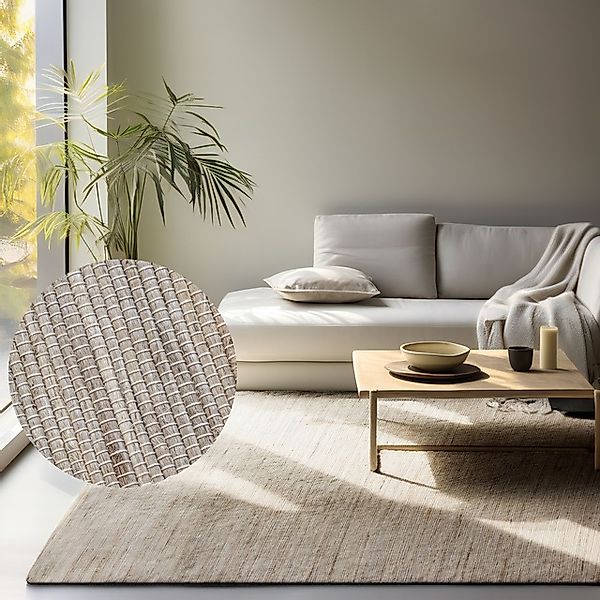 HANSE Home Teppich »Dhaka Juteteppich«, rechteckig, 5 mm Höhe, Läufer, hand günstig online kaufen