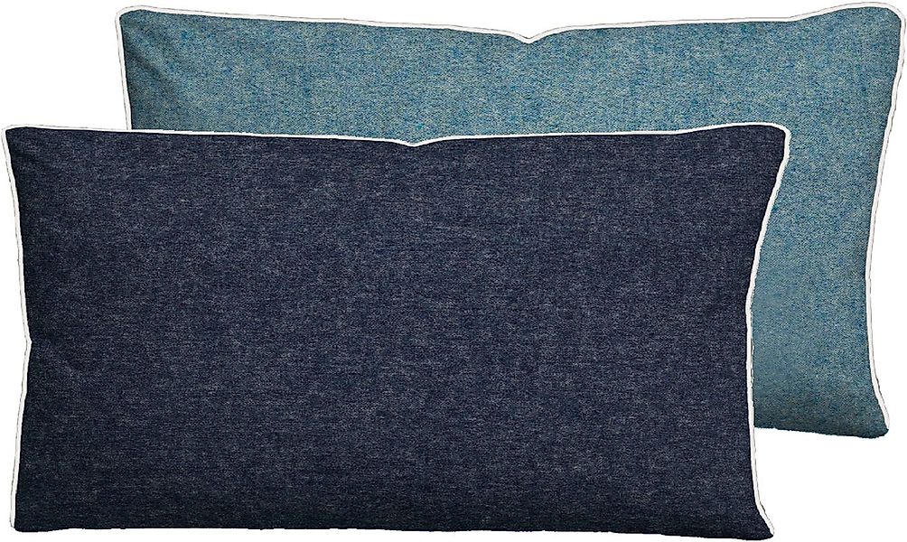 Biberna Kissenbezug Hermal Flanell mit Reißverschluss, günstig online kaufen