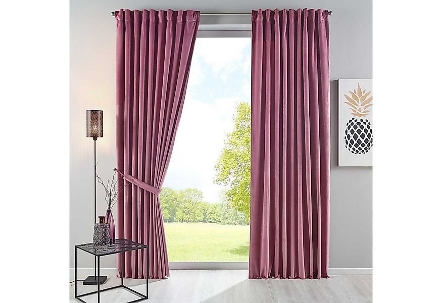 Gardinenbox Verdunkelungsvorhang (2 St), Multifunktionsband, verdunkelnd, S günstig online kaufen