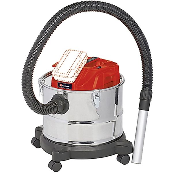 Einhell Aschesauger "Akku-Aschesauger TE-AV 18/15 Li C-Solo" ohne Akku und günstig online kaufen