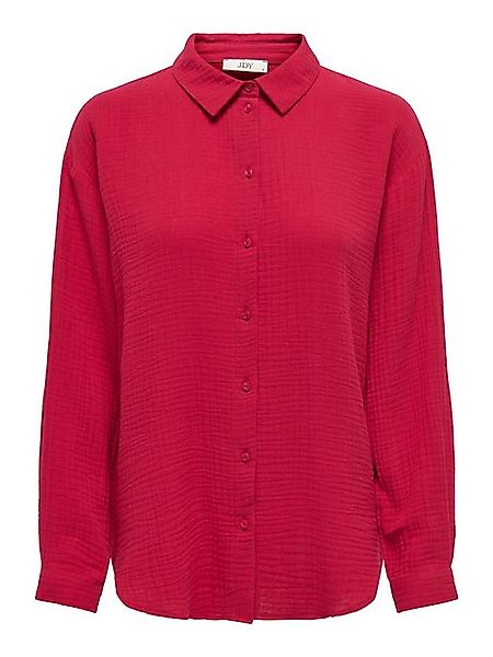 JACQUELINE de YONG Blusenshirt Elegantes Hemd Langarm Bluse in Knitteroptik günstig online kaufen