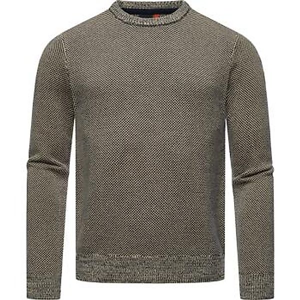 Ragwear Strickpullover "Larrs" stylischer Herren Sweatpullover mit Rippbünd günstig online kaufen
