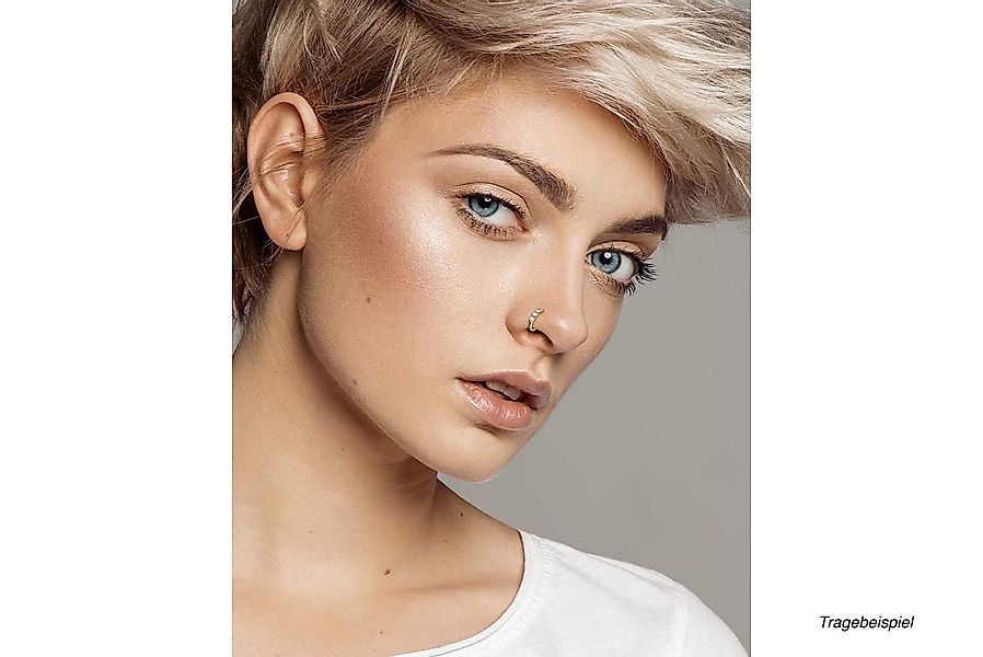 PIERCINGLINE Nasenpiercing Chirurgenstahl Nasenstecker 3 GROSSE KRISTALLE ( günstig online kaufen