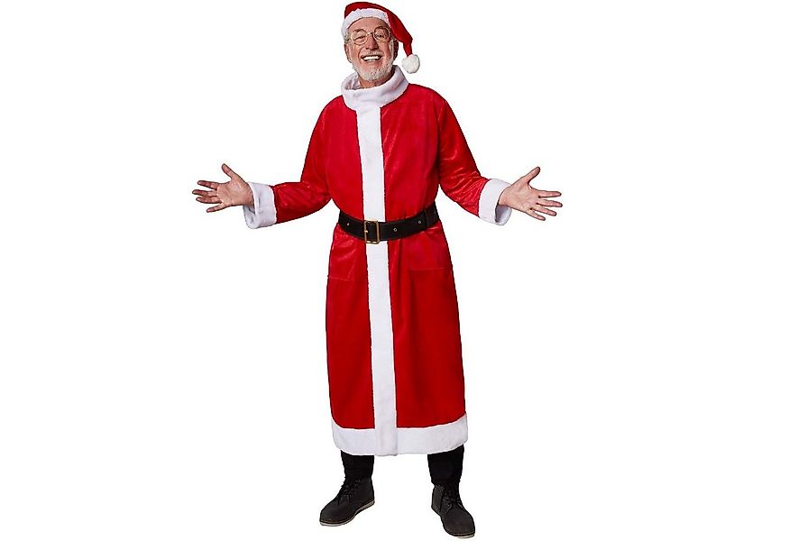 dressforfun Engel-Kostüm Mantel Weihnachtsmann klassisch, Langer Weihnachts günstig online kaufen