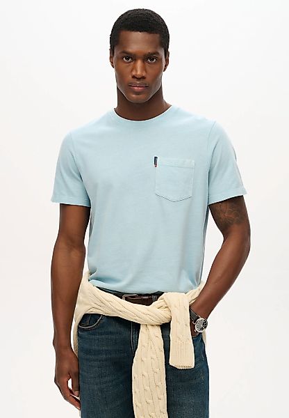 Superdry Rundhalsshirt "CLASSIC ESSENTIAL POCKET TEE" mit stylischer, aufge günstig online kaufen