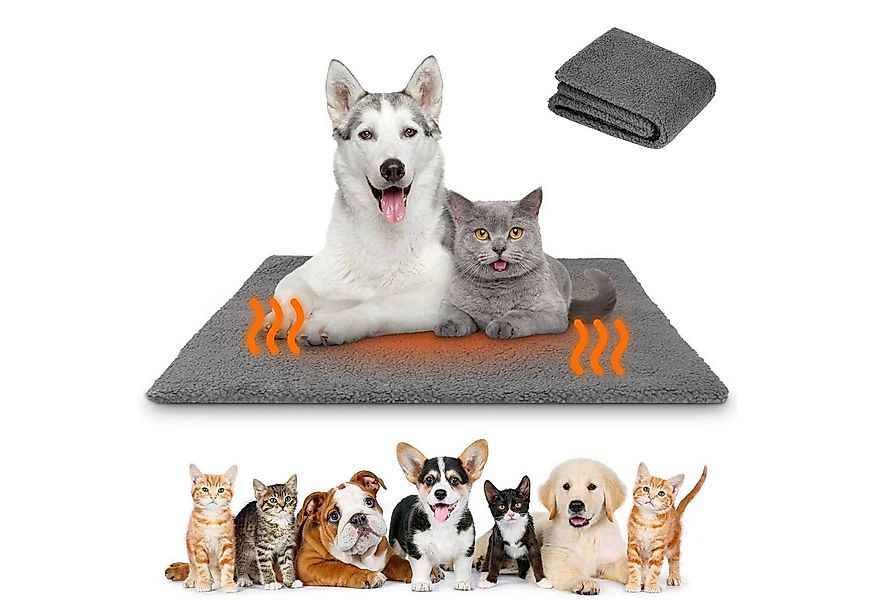 BlingBin Hundematte Wärmematte Heizdecke Katzenbett, Katzendecke Selbstheiz günstig online kaufen