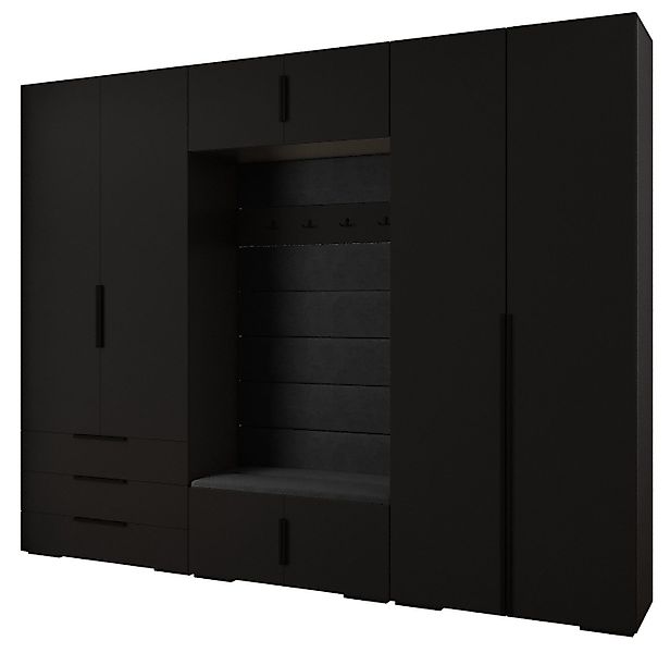 ABIKS MÖBEL Kompaktgarderobe INOVA 1 SATZ günstig online kaufen