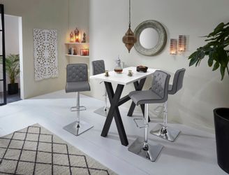 Mäusbacher Bartisch Gestell in X-Form (Breite 120, 140 oder 160 cm) günstig online kaufen