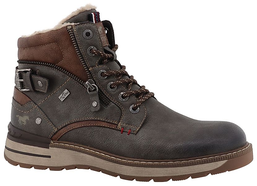 Mustang Shoes Maril Winterboots Workerboots, Schnürboots günstig online kaufen
