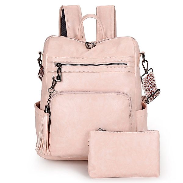 REDOM Rucksack Lederrucksack Laptoprucksack Schulrucksack Reiserucksack günstig online kaufen