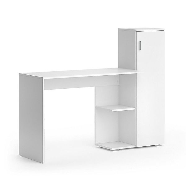 Vicco Schreibtisch Ritz, Weiß, 141.2 x günstig online kaufen