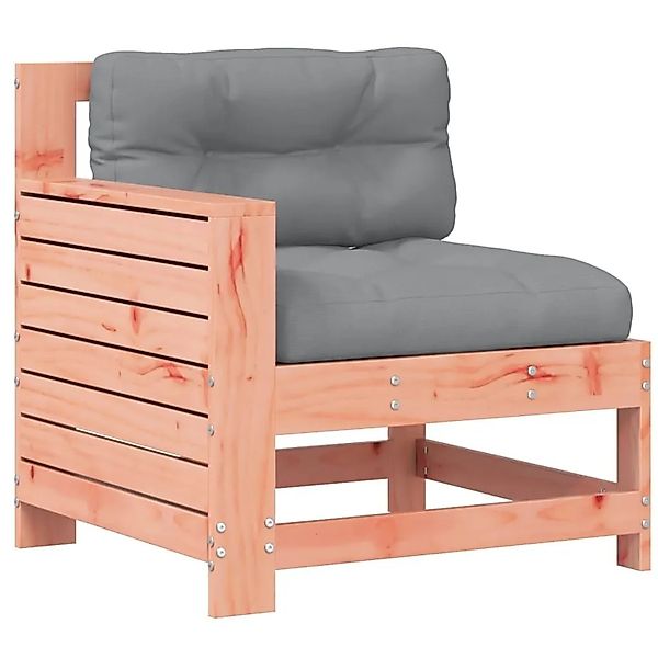vidaXL Gartensofa mit Armlehne und Kissen Massivholz Douglasie 844923 günstig online kaufen