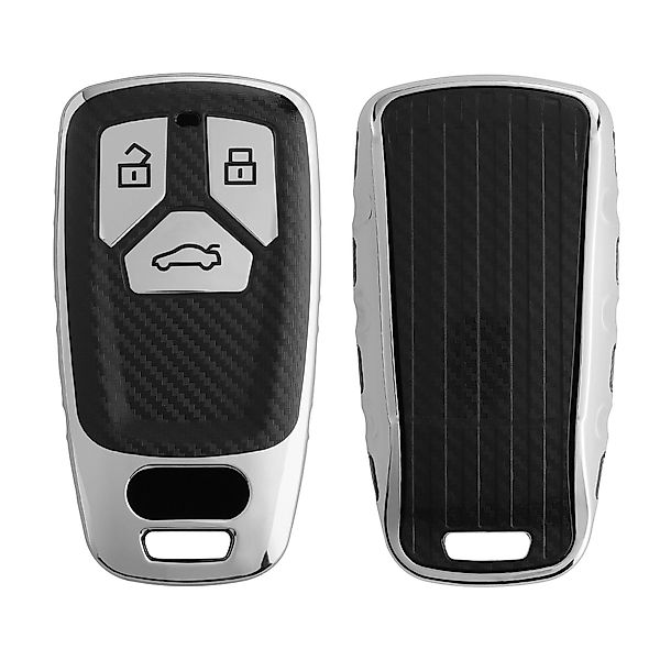 kwmobile Schlüsseltasche Hülle für Audi 3-Tasten günstig online kaufen