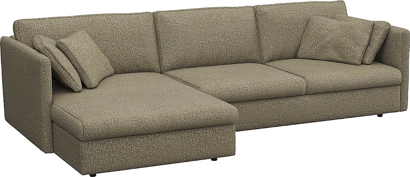 FLEXLUX Ecksofa "Lovane", Weich & anschmiegsam, große Sitztiefe auf Kaltsch günstig online kaufen