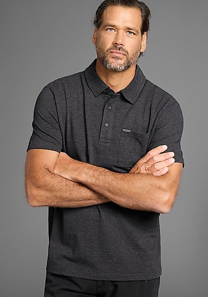 Man's World Poloshirt mit Brusttasche günstig online kaufen