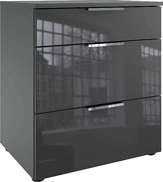 Wimex Nachtkommode "Level36 C by fresh to go", mit Glaselementen auf der Fr günstig online kaufen
