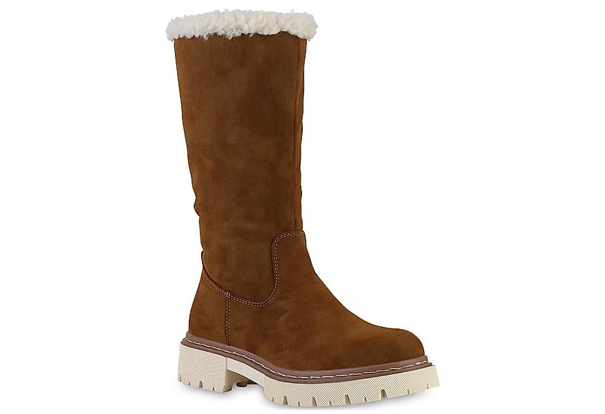 VAN HILL 840739 Winterstiefel Damen Leicht Gefütterte Winterstiefel Bequeme günstig online kaufen