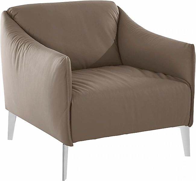 W.SCHILLIG Cocktailsessel »sally Designsessel, Loungesessel,«, mit Metall-W günstig online kaufen