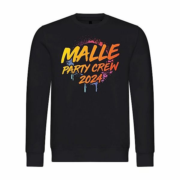 deinshirt Rundhalspullover Herren Pullover Malle Party Crew 2024 Mit Print günstig online kaufen