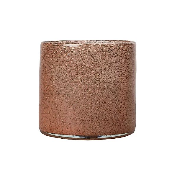 Calore Windlicht-Vase M Ø15cm Rusty red günstig online kaufen