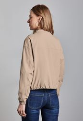 STREET ONE Kurzjacke ohne Kapuze aus softem Materialmix günstig online kaufen