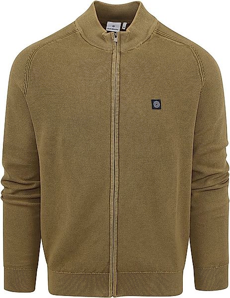 Blue Industry Strickjacke Kaki - Größe M günstig online kaufen