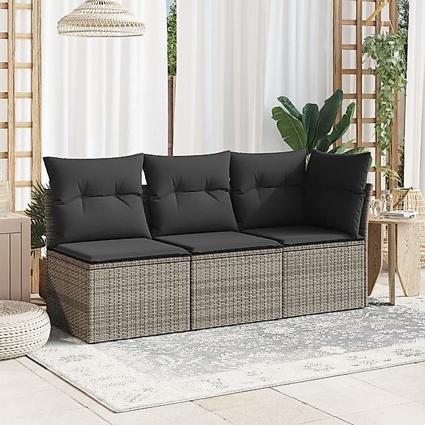 vidaXL Loungesofa Gartensofa ohne Armlehnen mit günstig online kaufen