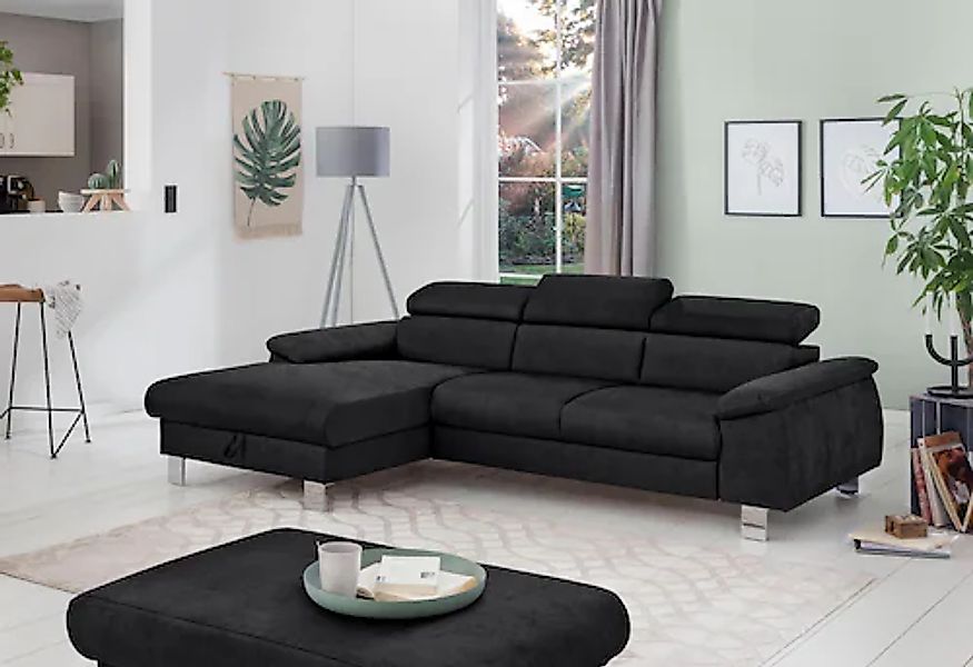 COTTA Polstergarnitur »Komaris L-Form«, (Set), Set bestehend aus: Ecksofa m günstig online kaufen