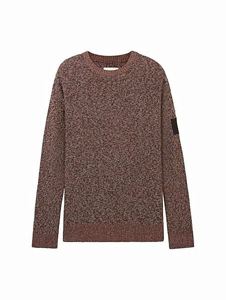 TOM TAILOR Denim Sweatshirt relaxed multicolor knit günstig online kaufen