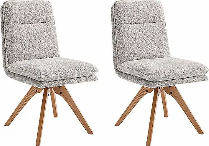 Home affaire Esszimmerstuhl »Valencia«, (Set), 2 St., Boucle, verschiedene günstig online kaufen