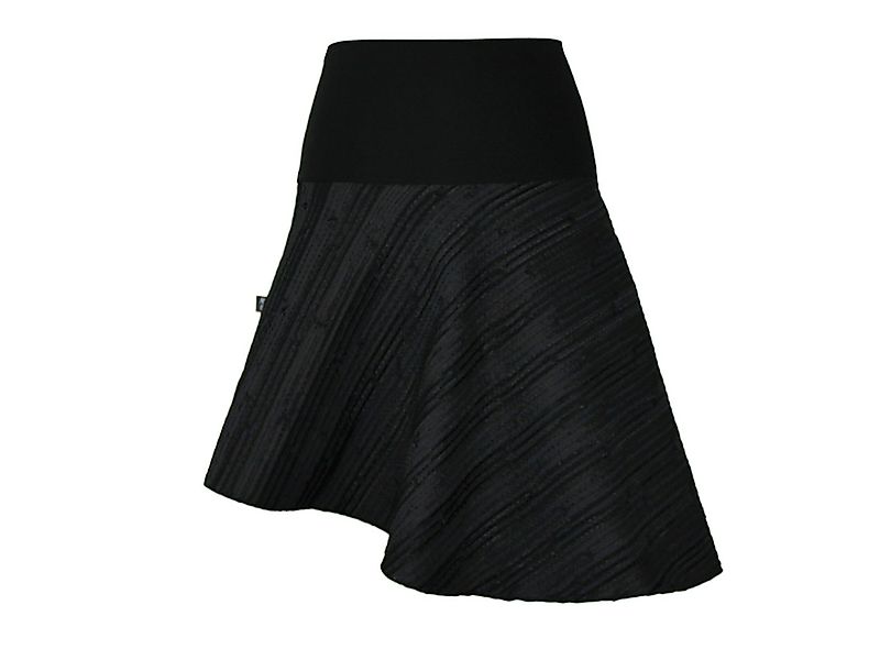 dunkle design A-Linien-Rock Avant Garde Stepper Schwarz Asymmetrisch Bund a günstig online kaufen