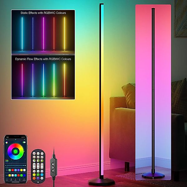 MUPOO LED Stehlampe LED Stehleuchte,RGB LED günstig online kaufen