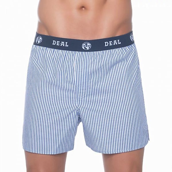 D.E.A.L International Boxershorts Blau & Weiß gestreift günstig online kaufen