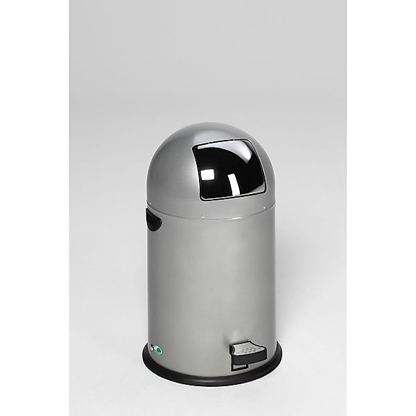 PROREGAL Klassischer Abfallsammler Mit Einwurfklappe Inneneinsatz Fußpedal günstig online kaufen