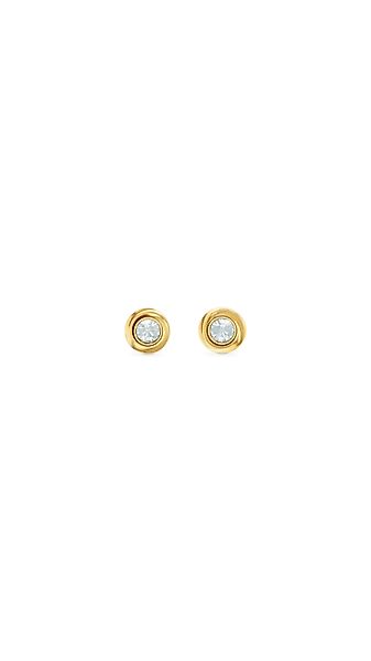 Calvin Klein Paar Ohrstecker TWISTED BEZEL günstig online kaufen