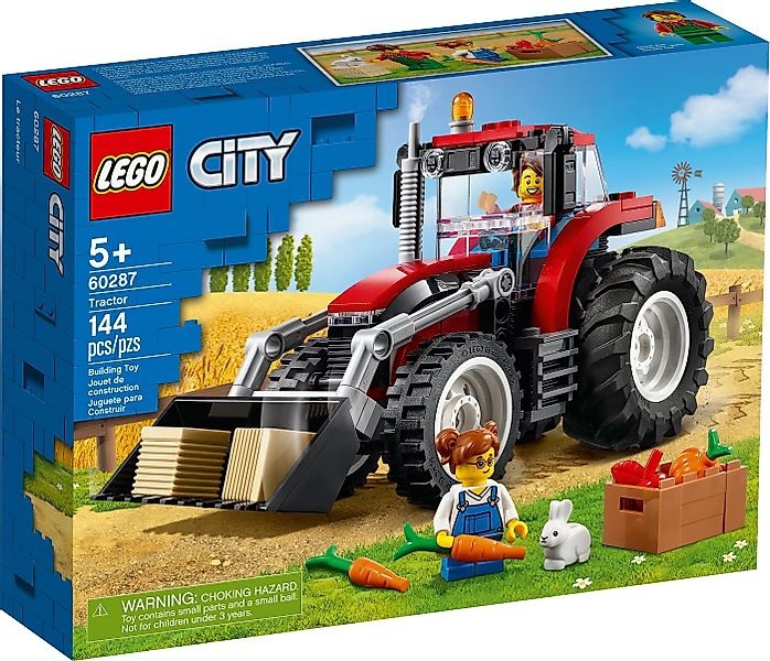 LEGO® LEGO® City 60287 Traktor Konstruktionsspielsteine, (148 St) günstig online kaufen