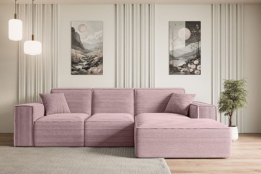 ALTDECOR Ecksofa SERRA-L-S, Couch mit Schlaffunktion, günstig online kaufen