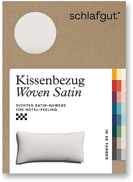 Schlafgut Kissenbezug Woven Satin aus Mako-Baumwolle, günstig online kaufen